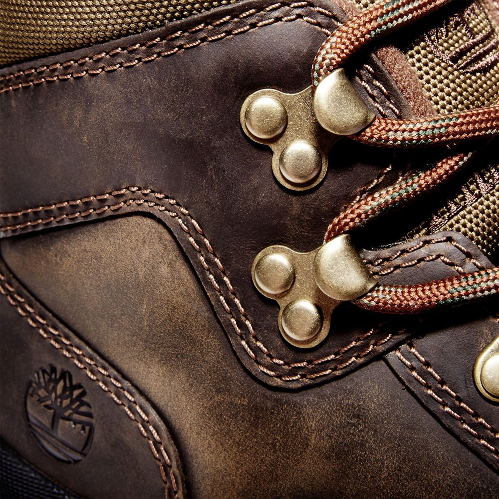 Timberland Womens Hiking Boots Leather Euro - Brown - India LF0795634